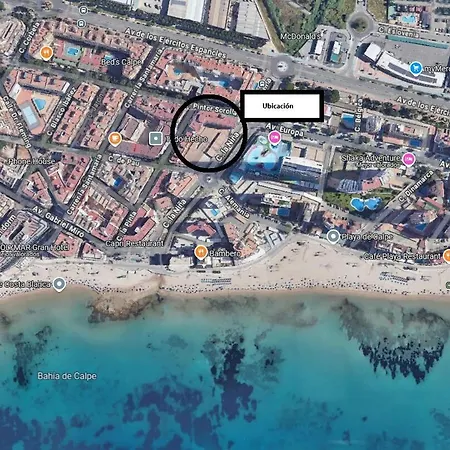 Playa Arenal - Апартаменты Кальпе